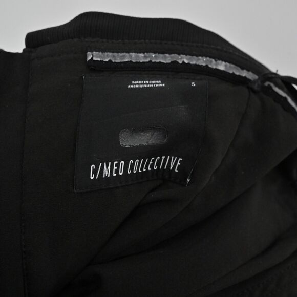 C/MEO COLLECTIVE Dress Womens Size S Black Visceral Strapless Midi Gown Solid‎ - Picture 8 of 12